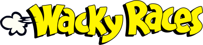 Wacky Races logo for GameBoy Color